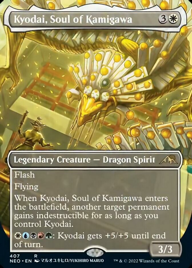 Kyodai, Soul of Kamigawa (Borderless Alternate Art) [Kamigawa: Neon Dynasty] | Clutch Gaming