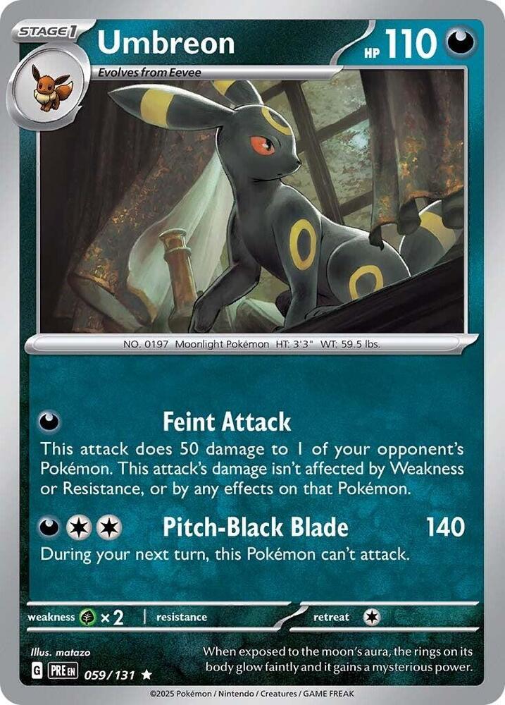 Umbreon (059/131) [Scarlet & Violet: Prismatic Evolutions] | Clutch Gaming