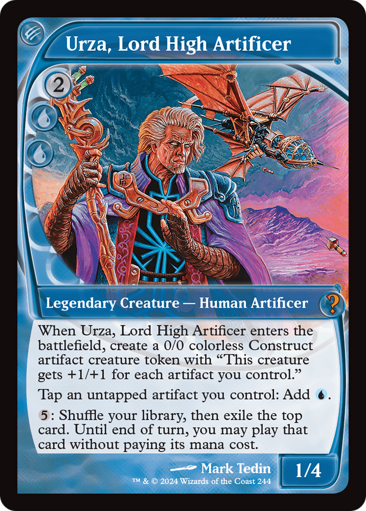 Urza, Lord High Artificer (Future Sight) [Mystery Booster 2] | Clutch Gaming