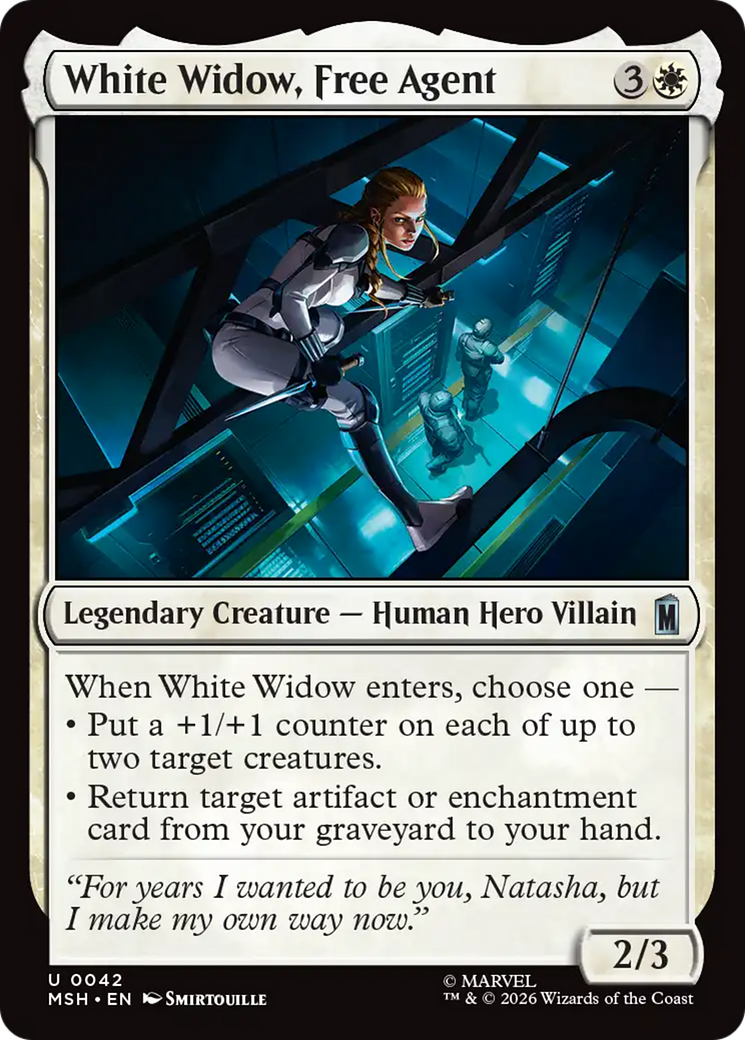 White Widow, Free Agent [Marvel Super Heroes] | Clutch Gaming