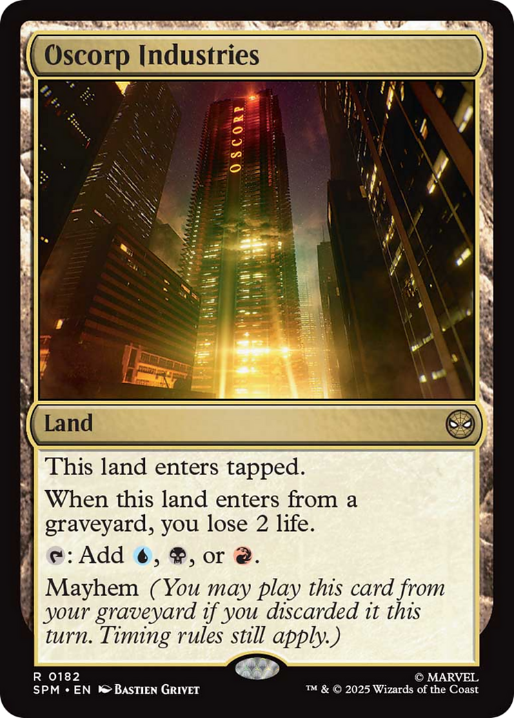 Oscorp Industries [Marvel's Spider-Man] | Clutch Gaming
