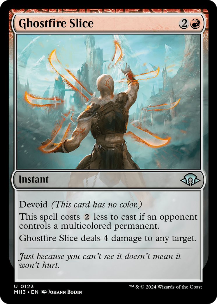 Ghostfire Slice [Modern Horizons 3] | Clutch Gaming