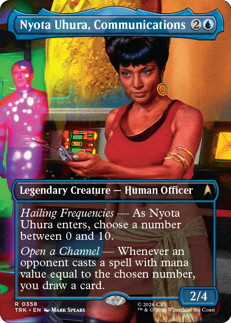 Nyota Uhura, Communications Officer (Borderless) [Star Trek] | Clutch Gaming