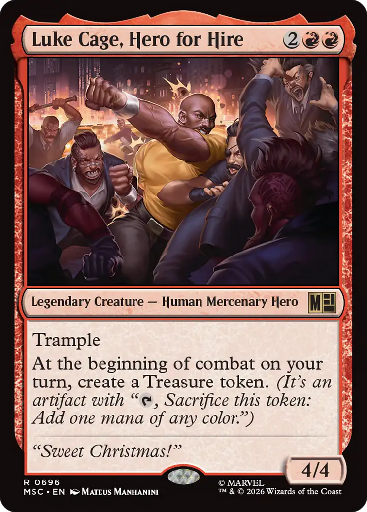 Luke Cage, Hero for Hire [Marvel Super Heroes Commander] | Clutch Gaming
