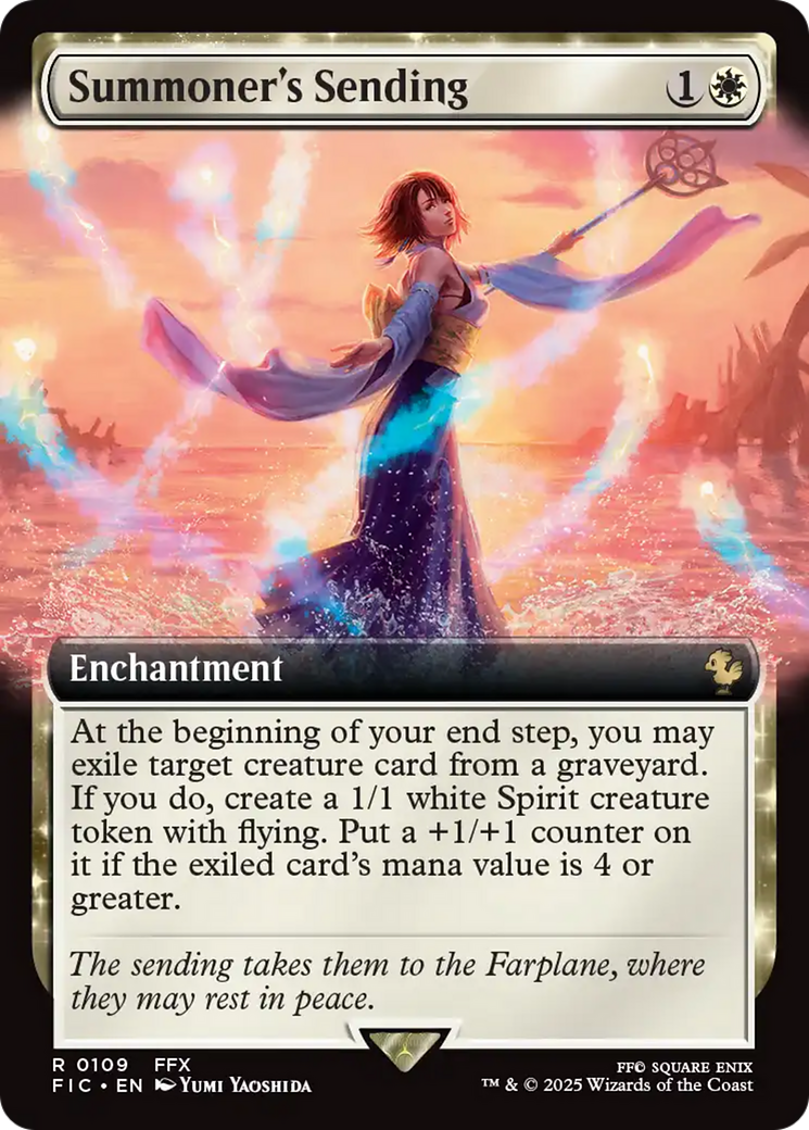 Summoner's Sending (Extended Art) [FINAL FANTASY Commander] | Clutch Gaming