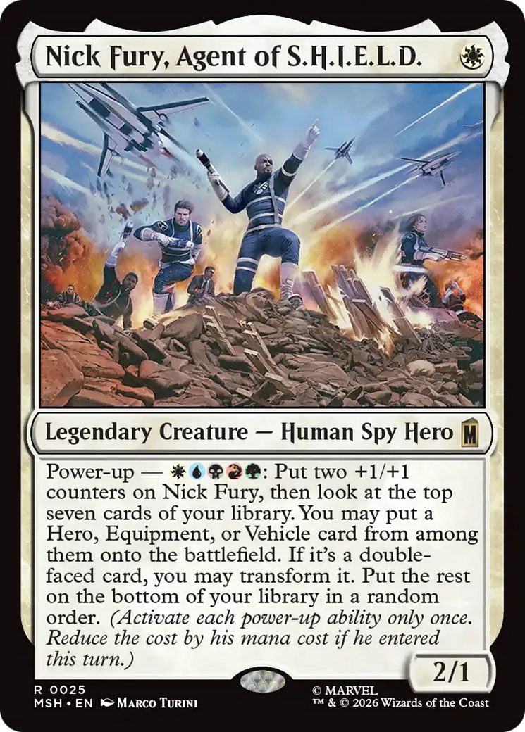 Nick Fury, Agent of S.H.I.E.L.D. [Marvel Super Heroes] | Clutch Gaming