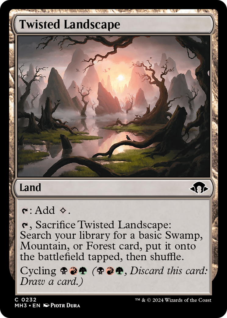 Twisted Landscape [Modern Horizons 3] | Clutch Gaming