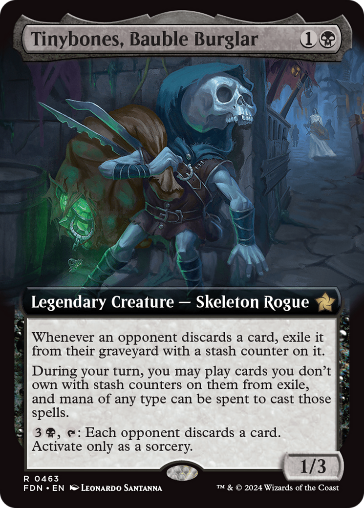 Tinybones, Bauble Burglar (Extended Art) [Foundations] | Clutch Gaming