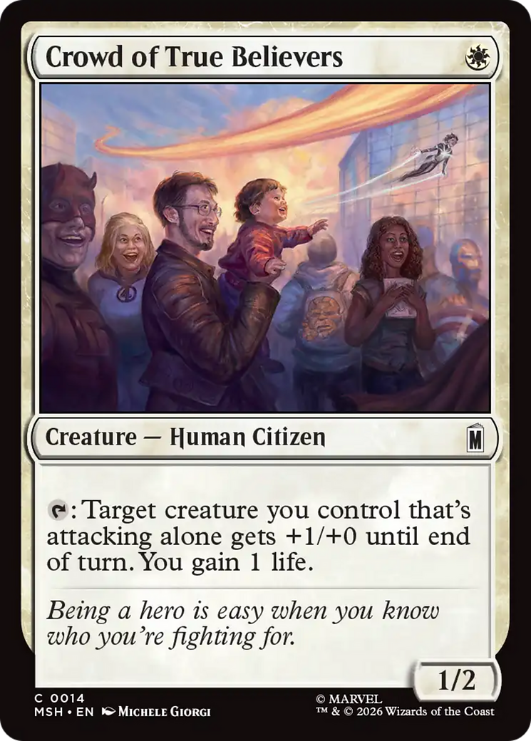 Crowd of True Believers [Marvel Super Heroes] | Clutch Gaming