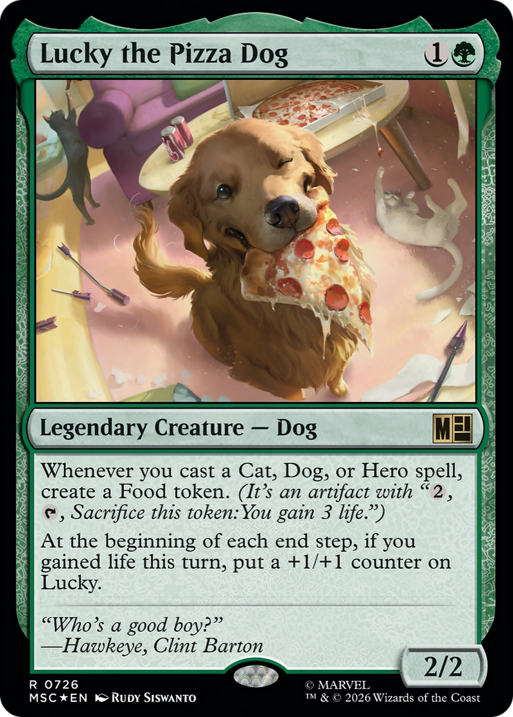 Lucky the Pizza Dog [Marvel Super Heroes Commander] | Clutch Gaming