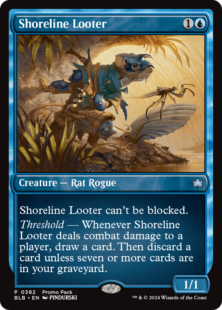 Shoreline Looter [Bloomburrow Promos] | Clutch Gaming