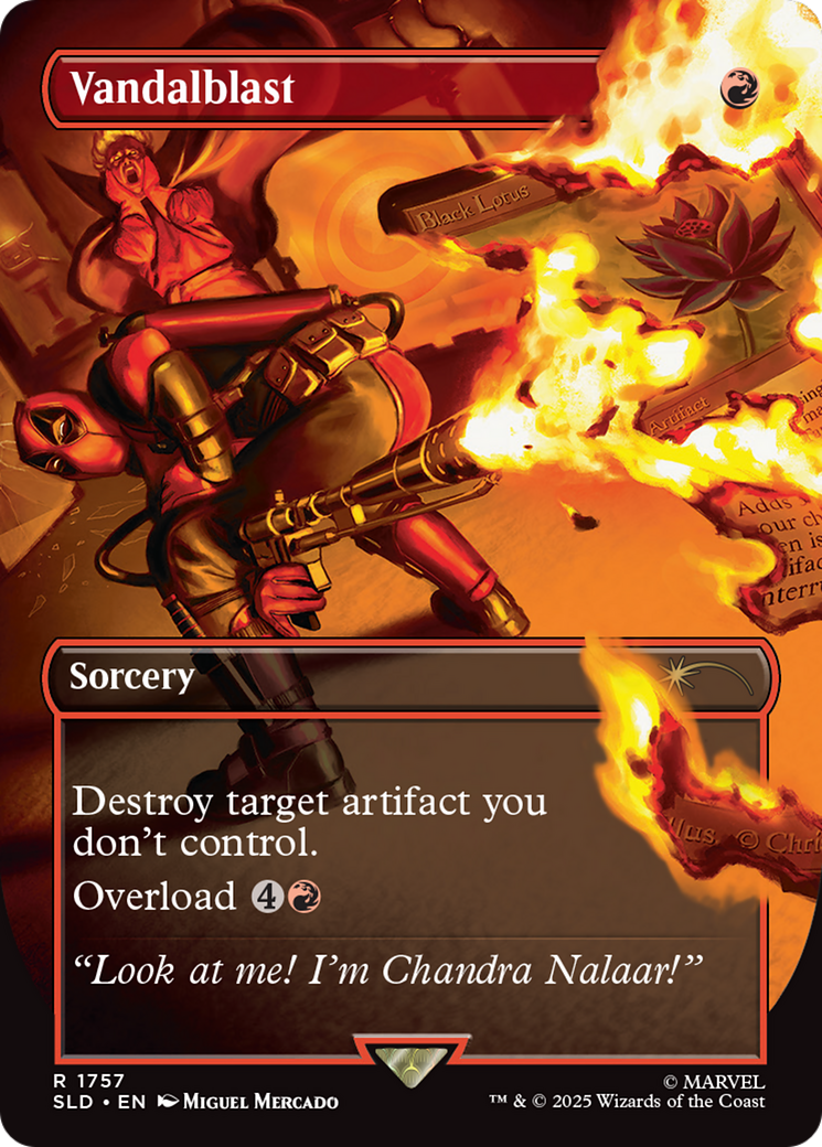 Vandalblast (1757) (Rainbow Foil) [Secret Lair Drop Series] | Clutch Gaming