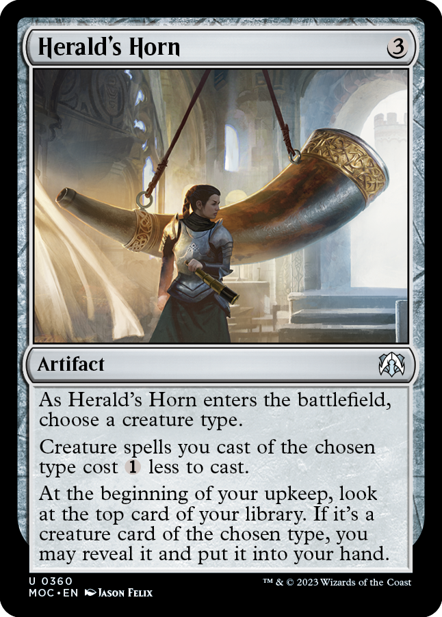 Herald's Horn [March of the Machine Commander] | Clutch Gaming