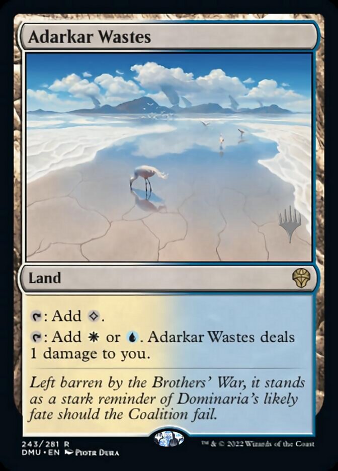 Adarkar Wastes (Promo Pack) [Dominaria United Promos] | Clutch Gaming