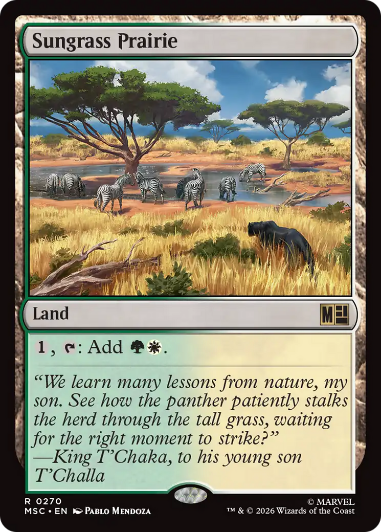 Sungrass Prairie [Marvel Super Heroes Commander] | Clutch Gaming