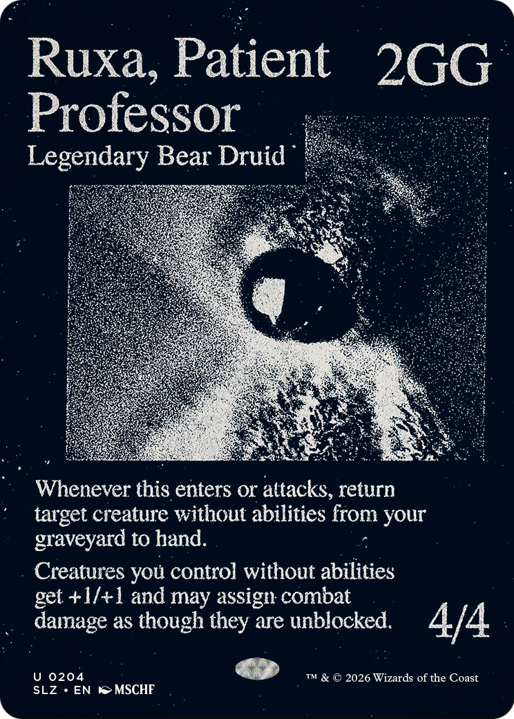Ruxa, Patient Professor (0204) [Secret Lair x MSCHF: The Zeta Set] | Clutch Gaming