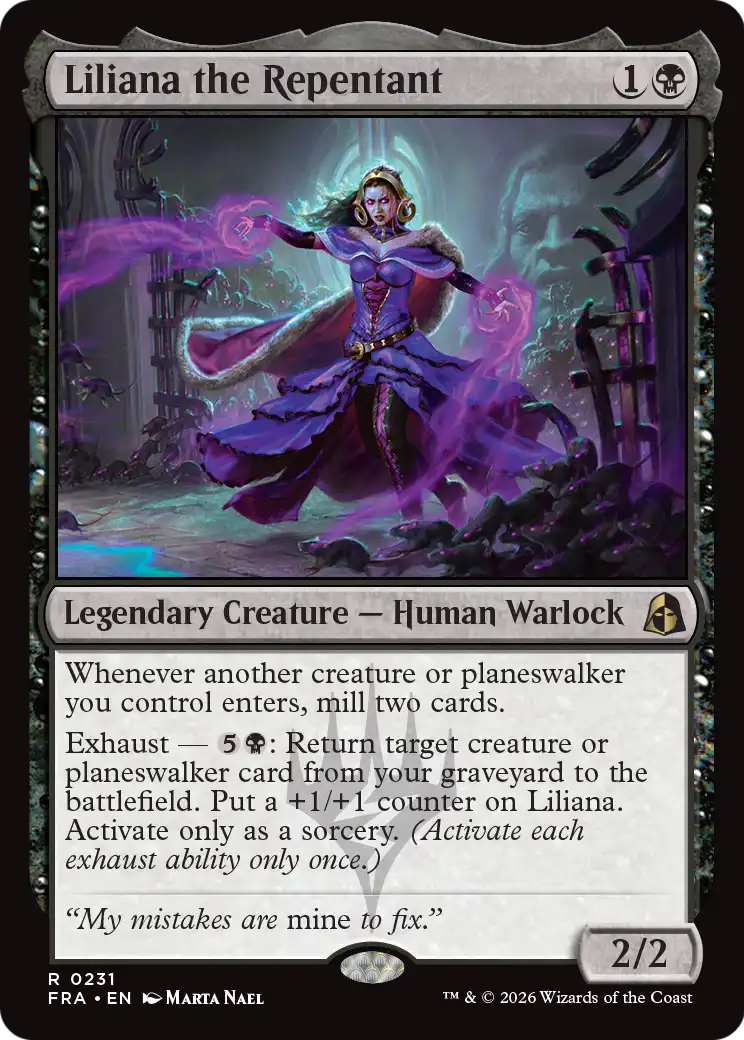 Liliana the Repentant [Reality Fracture] | Clutch Gaming