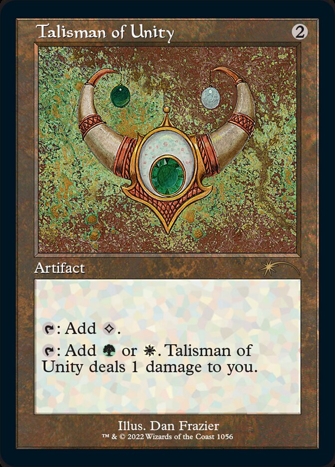 Talisman of Unity (Foil Etched) [Secret Lair Drop Series] | Clutch Gaming