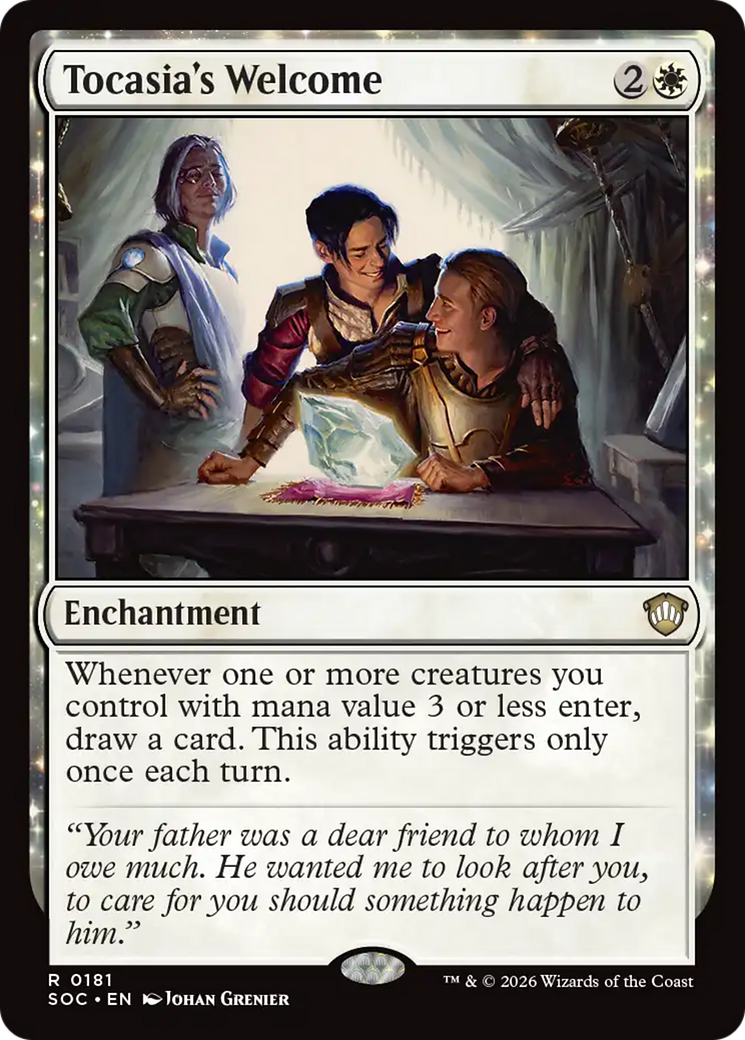 Tocasia's Welcome [Secrets of Strixhaven Commander] | Clutch Gaming