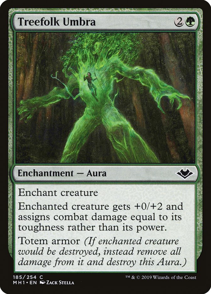 Treefolk Umbra [Modern Horizons] | Clutch Gaming