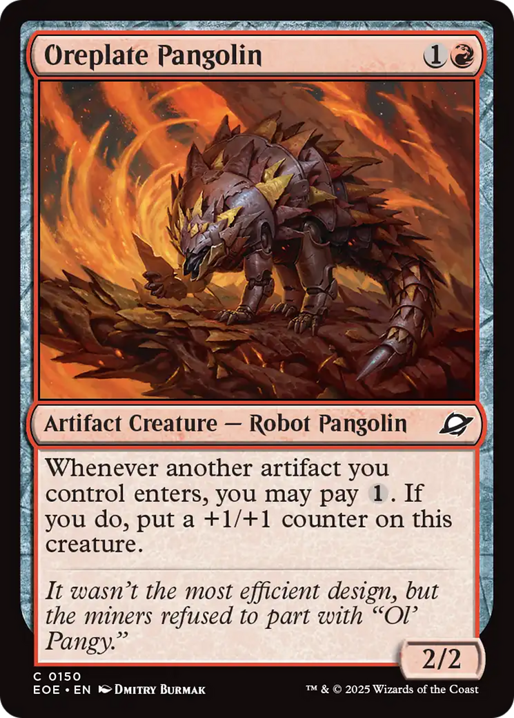 Oreplate Pangolin [Edge of Eternities] | Clutch Gaming