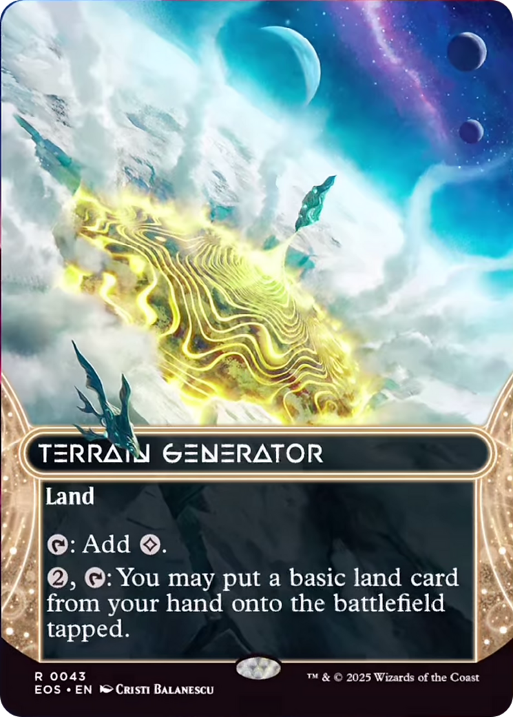 Terrain Generator (0043) (Borderless) [Edge of Eternities: Stellar Sights] | Clutch Gaming