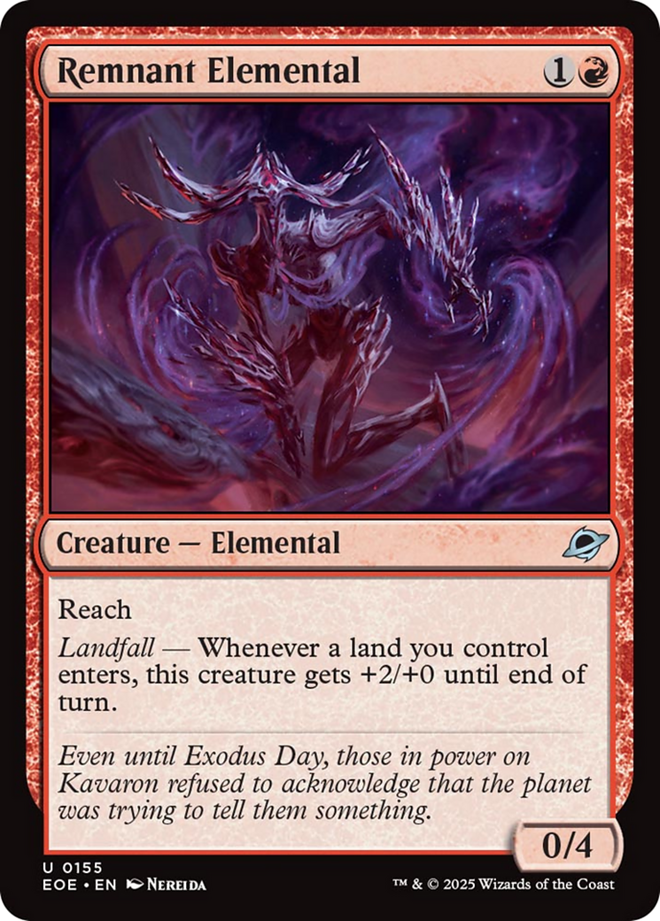 Remnant Elemental [Edge of Eternities] | Clutch Gaming