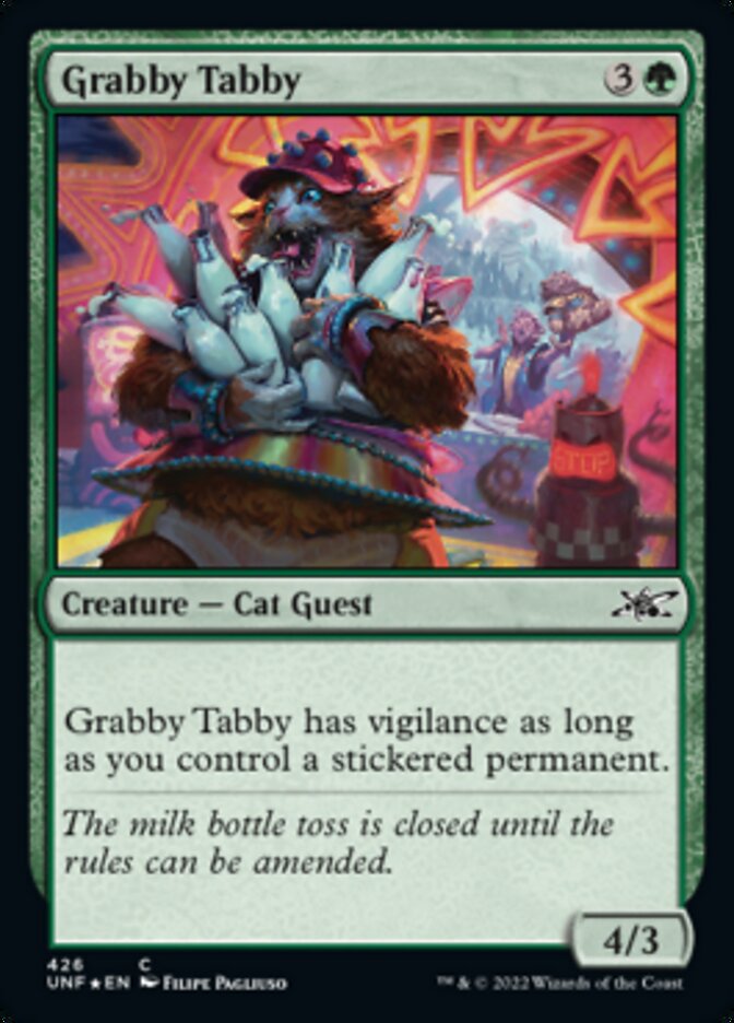 Grabby Tabby (Galaxy Foil) [Unfinity] | Clutch Gaming