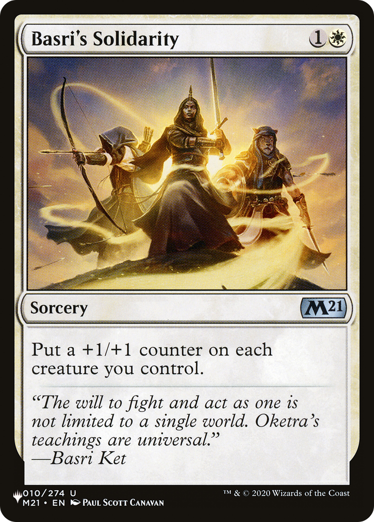 Basri's Solidarity [The List Reprints] | Clutch Gaming