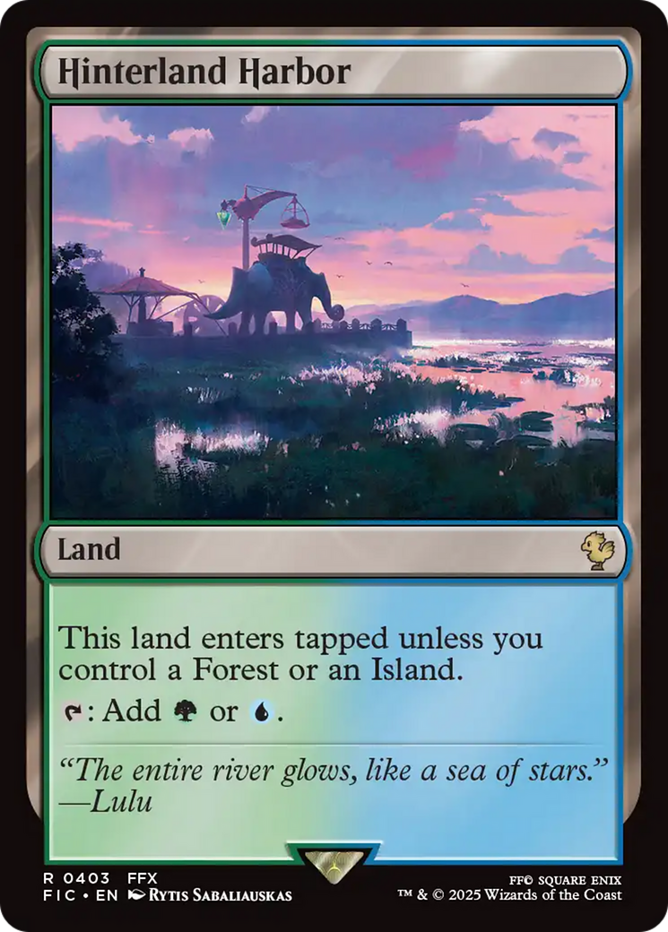 Hinterland Harbor [FINAL FANTASY Commander] | Clutch Gaming