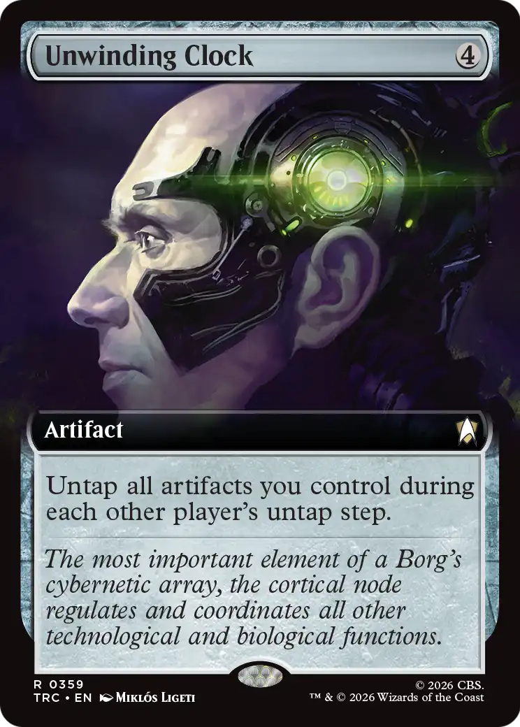 Unwinding Clock (Extended Art) [Star Trek Commander] | Clutch Gaming