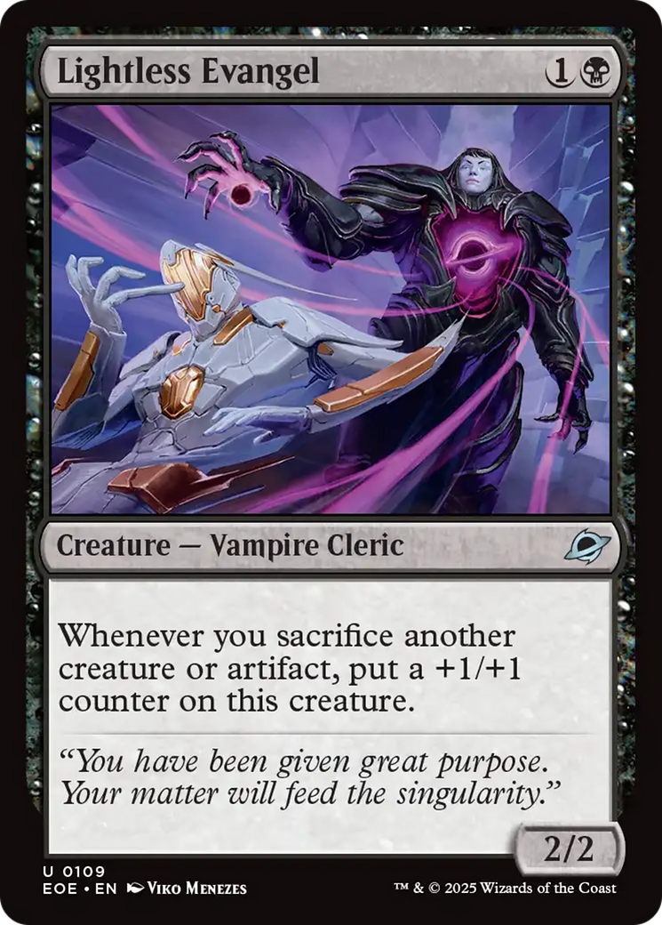 Lightless Evangel [Edge of Eternities] | Clutch Gaming