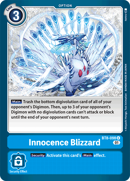 Innocence Blizzard [BT8-098] [New Awakening] | Clutch Gaming