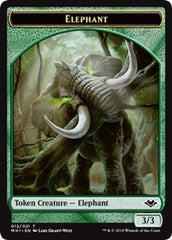 Elephant (012) // Spirit (016) Double-Sided Token [Modern Horizons Tokens] | Clutch Gaming