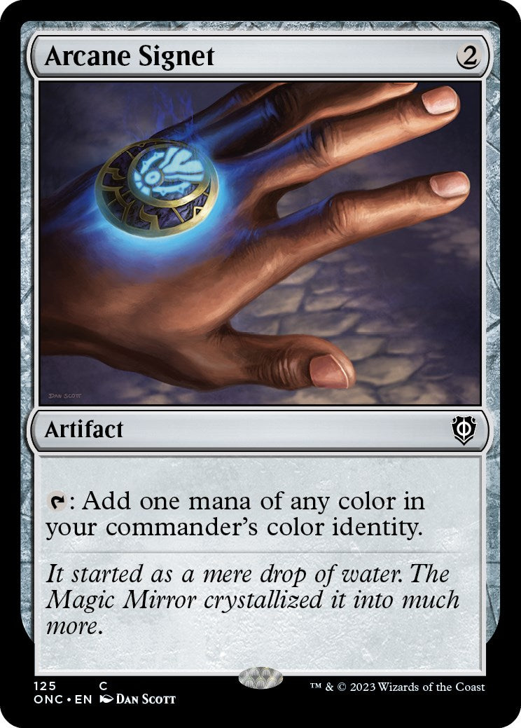 Arcane Signet [Phyrexia: All Will Be One Commander] | Clutch Gaming