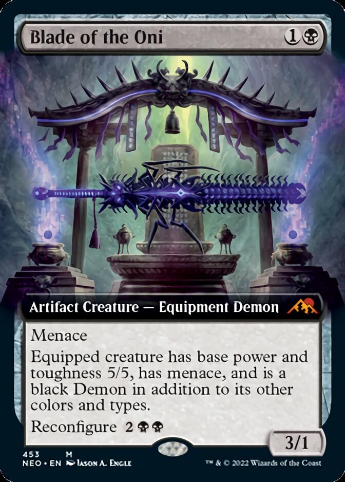 Blade of the Oni (Extended Art) [Kamigawa: Neon Dynasty] | Clutch Gaming