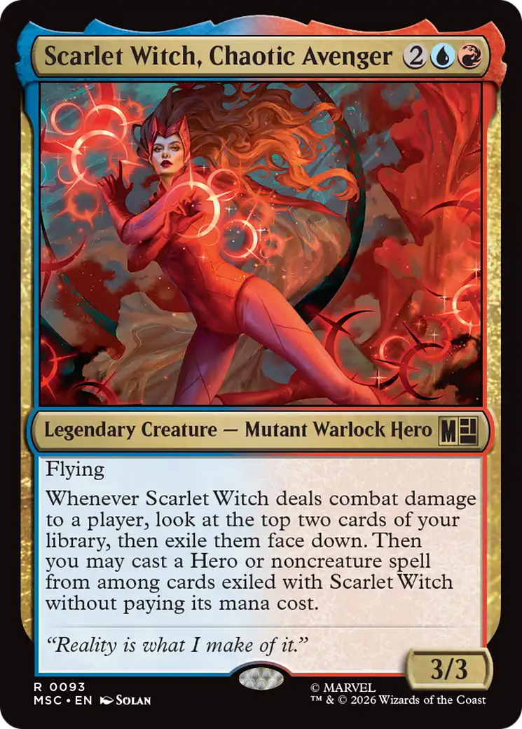 Scarlet Witch, Chaotic Avenger [Marvel Super Heroes Commander] | Clutch Gaming
