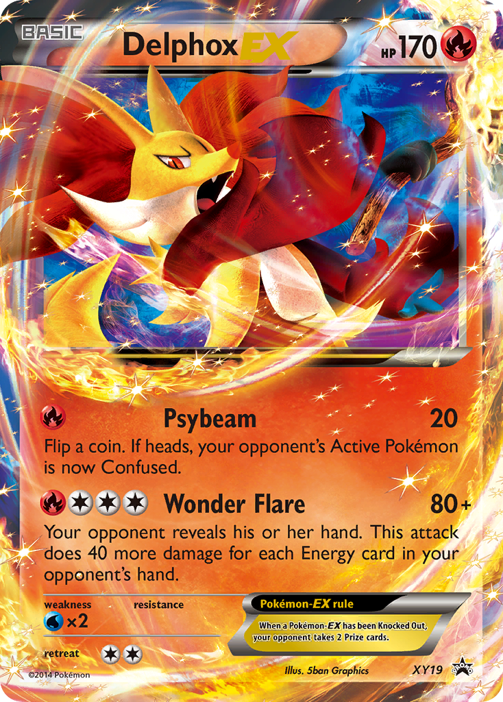 Delphox EX (XY19) [XY: Black Star Promos] | Clutch Gaming