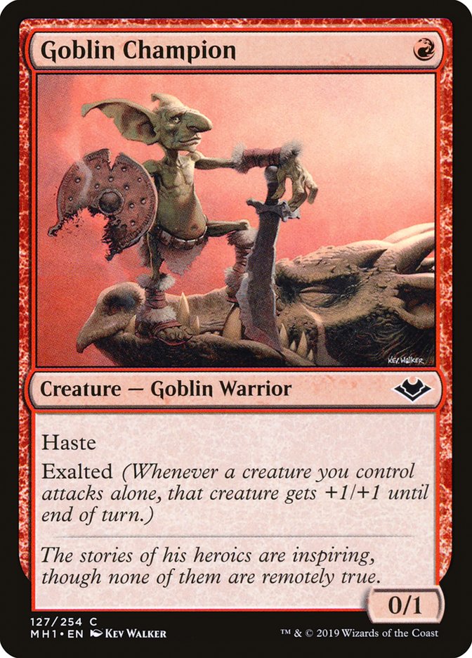 Goblin Champion [Modern Horizons] | Clutch Gaming