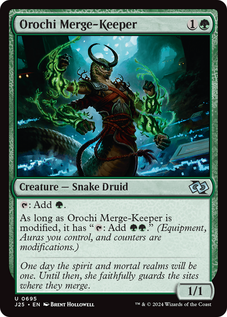 Orochi Merge-Keeper [Foundations Jumpstart] | Clutch Gaming