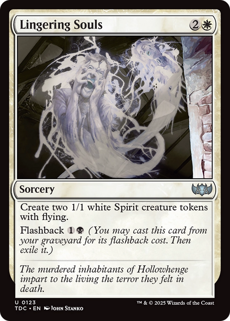 Lingering Souls [Tarkir: Dragonstorm Commander] | Clutch Gaming
