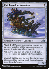 Patchwork Automaton [The List Reprints] | Clutch Gaming