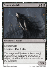 Street Wraith (White Border) [Mystery Booster 2] | Clutch Gaming