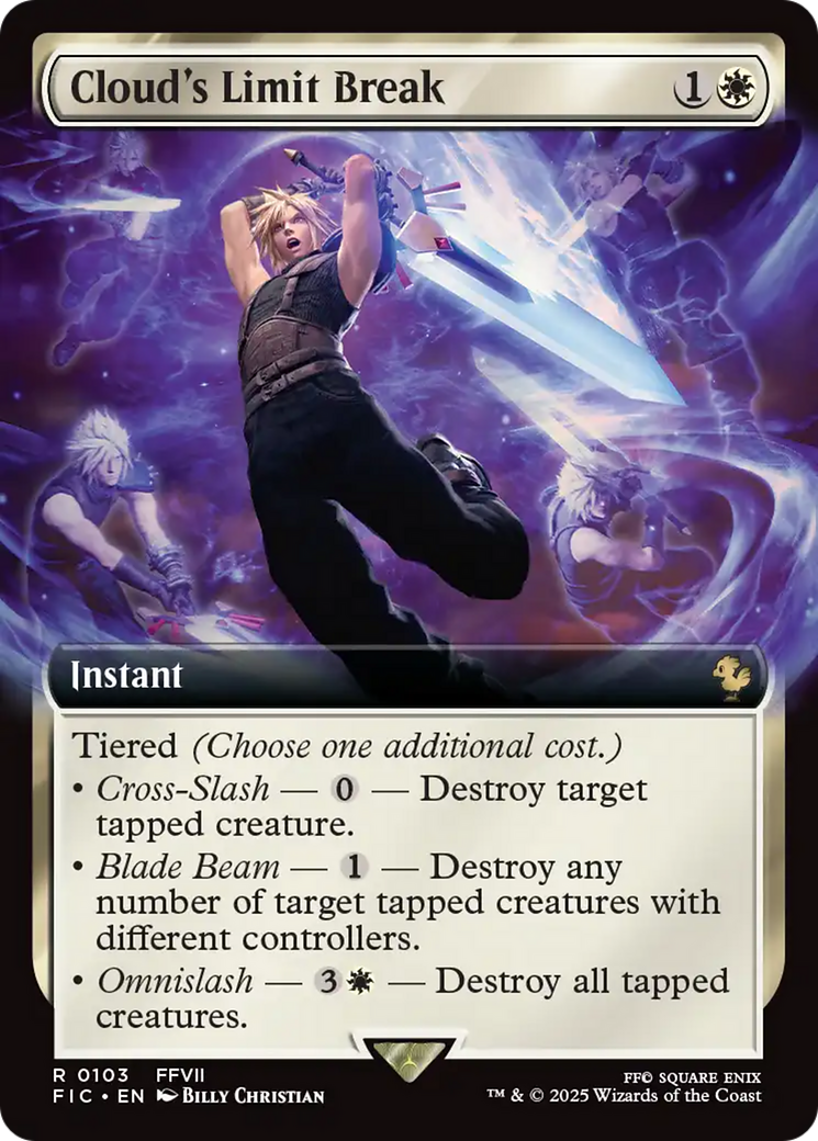 Cloud's Limit Break (Extended Art) [FINAL FANTASY Commander] | Clutch Gaming