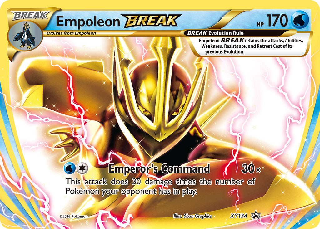 Empoleon BREAK (XY134) [XY: Black Star Promos] | Clutch Gaming