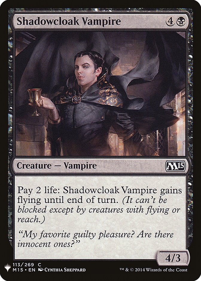 Shadowcloak Vampire [Mystery Booster] | Clutch Gaming