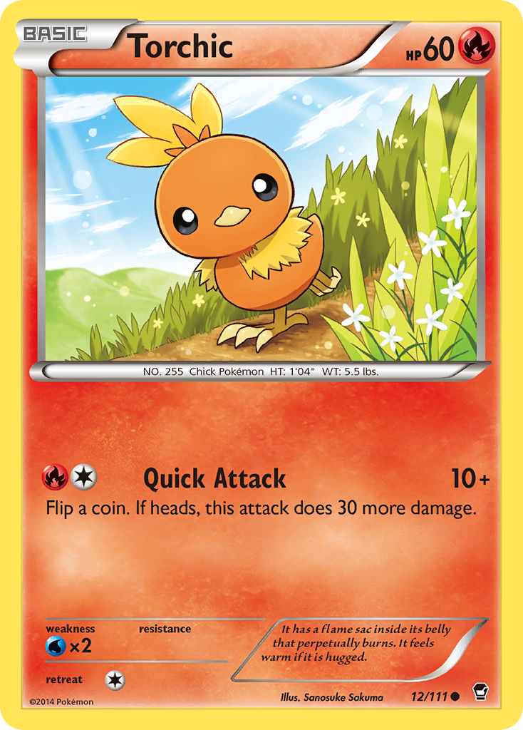 Torchic (12/111) [XY: Furious Fists] | Clutch Gaming