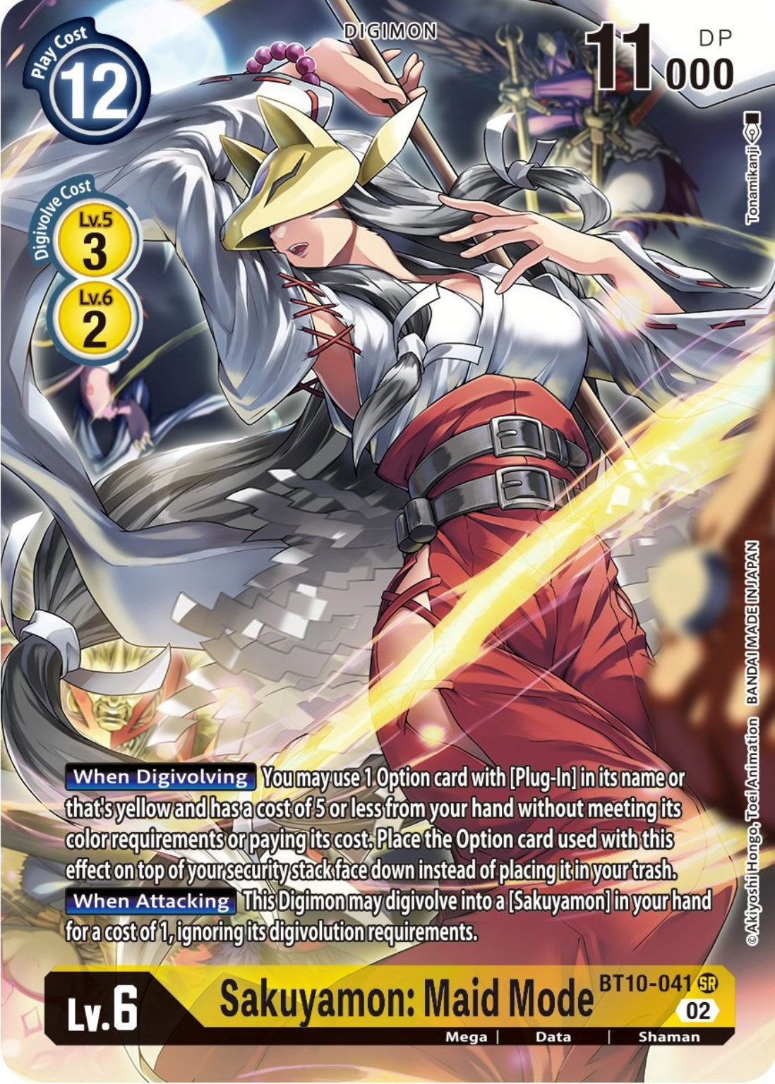 Sakuyamon: Maid Mode [BT10-041] (Alternate Art) [Xros Encounter] | Clutch Gaming