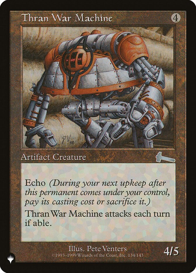 Thran War Machine [The List] | Clutch Gaming