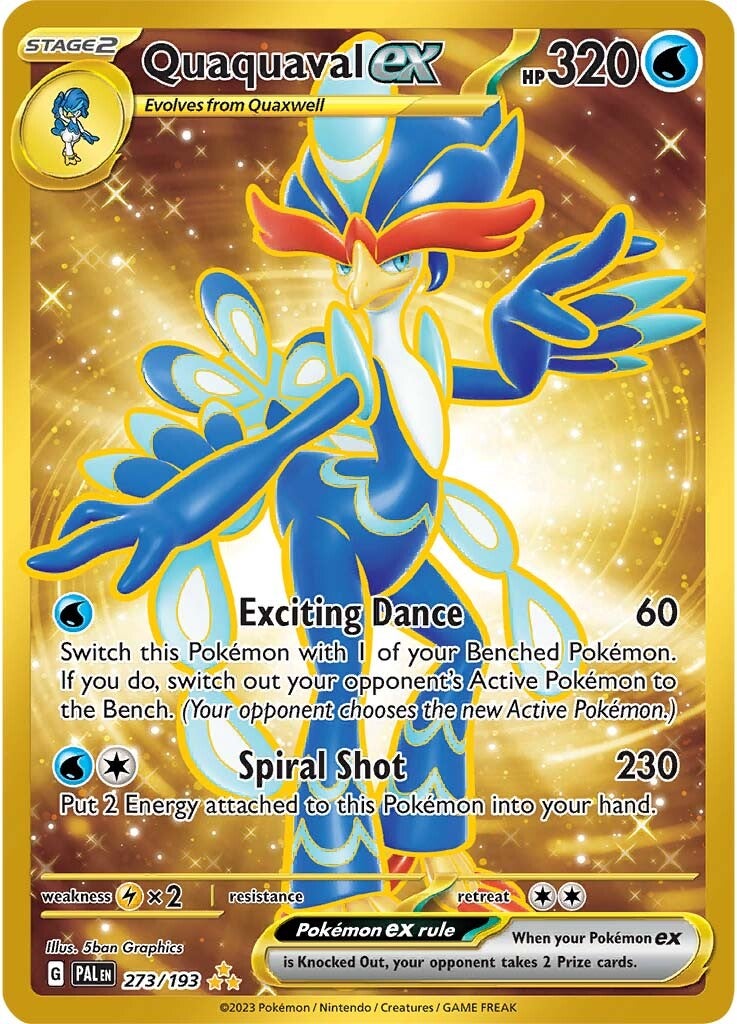 Quaquaval ex (273/193) [Scarlet & Violet: Paldea Evolved] | Clutch Gaming